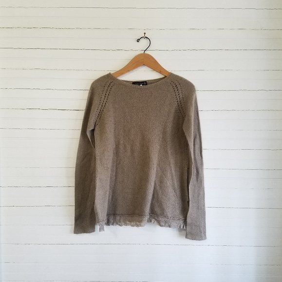 la mora feliz Tops - La Mora Feliz mohair blend sweater